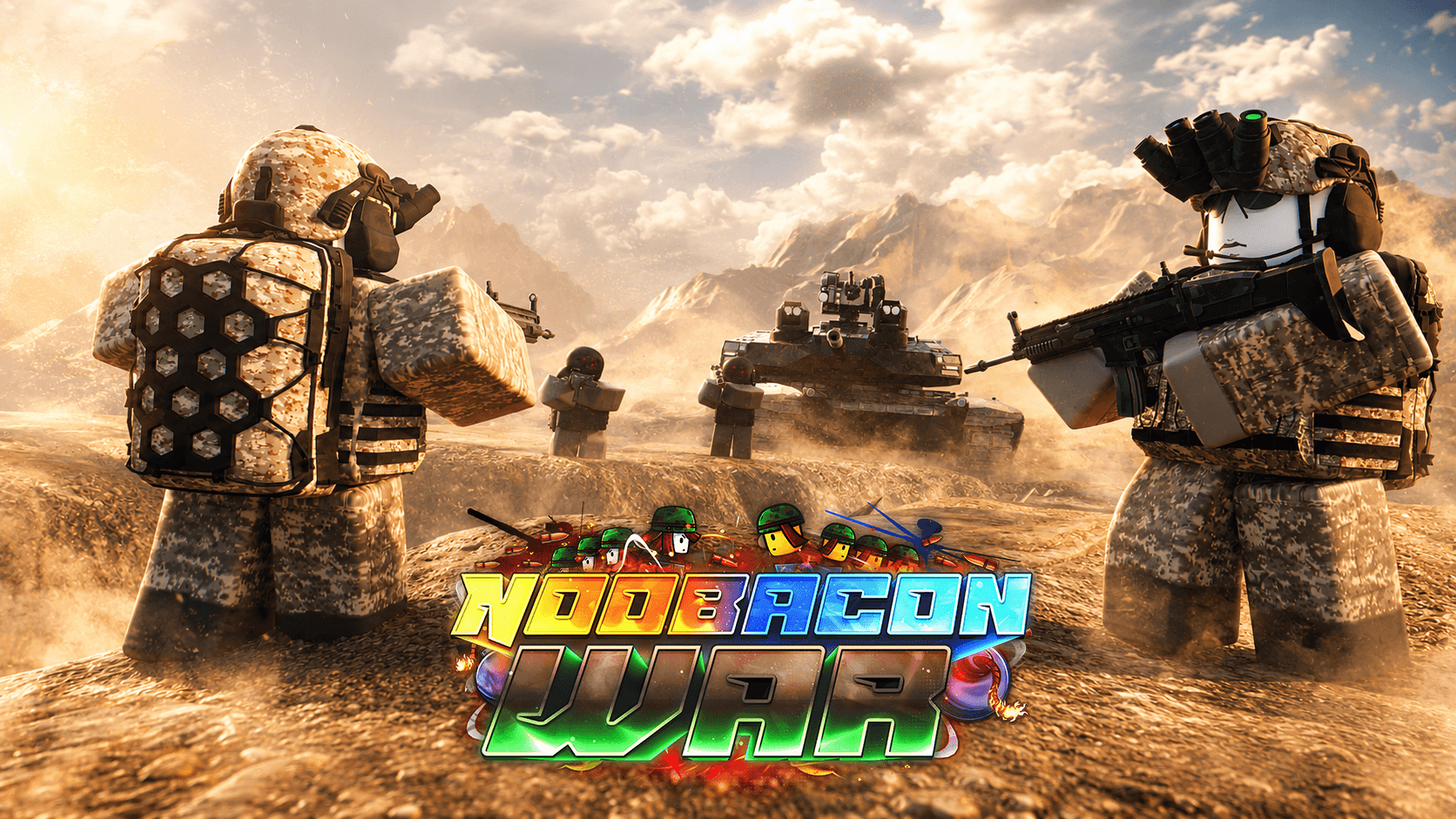 Key art for Noobacon War