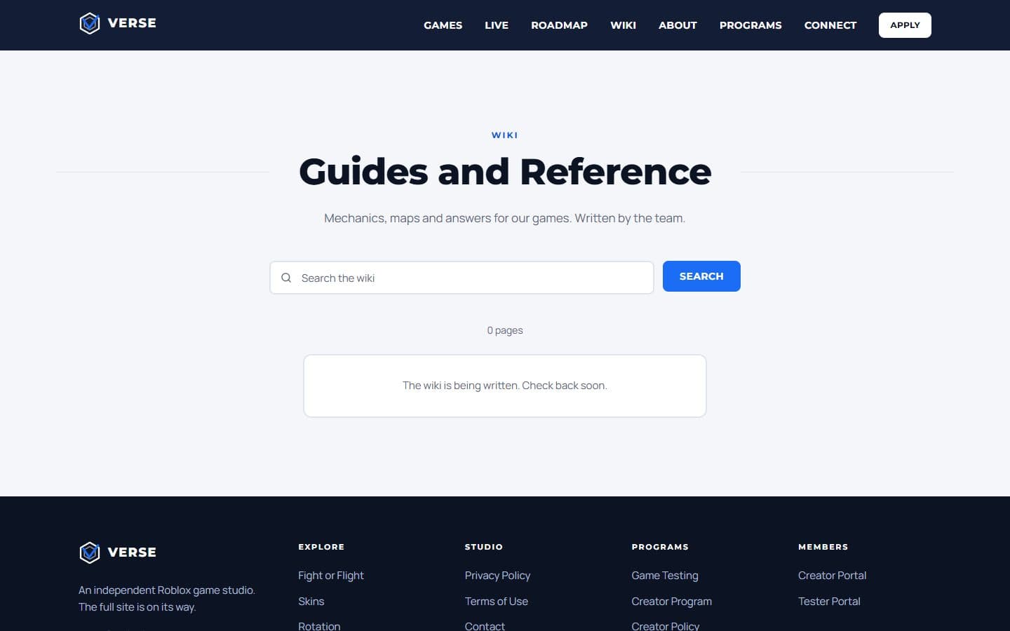 Game wiki